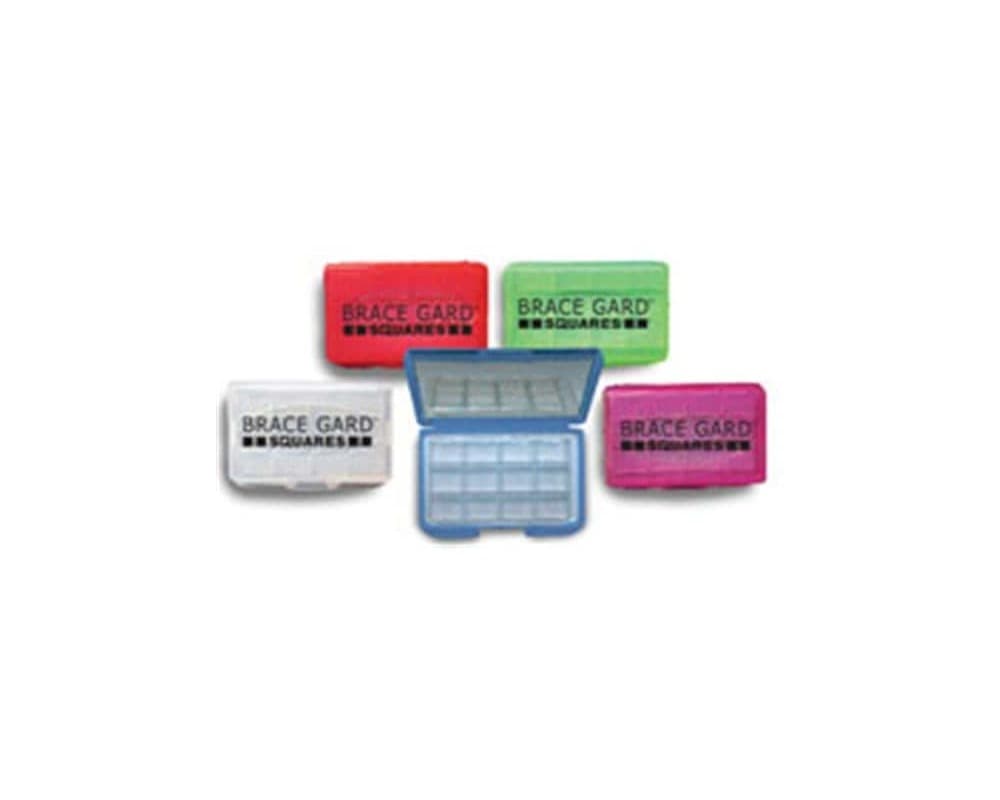 Brace Gard Orthodontic Wax 12 Squares/Pack 80/Pk | MK80-20 | Supply Clinic