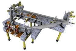Bluco Modular Fixturing Strong Hand Welding Table