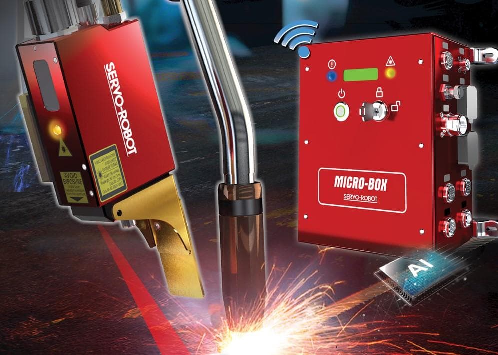 Servo-Robot’s Micro-Trac laser vision system compatible with all ...