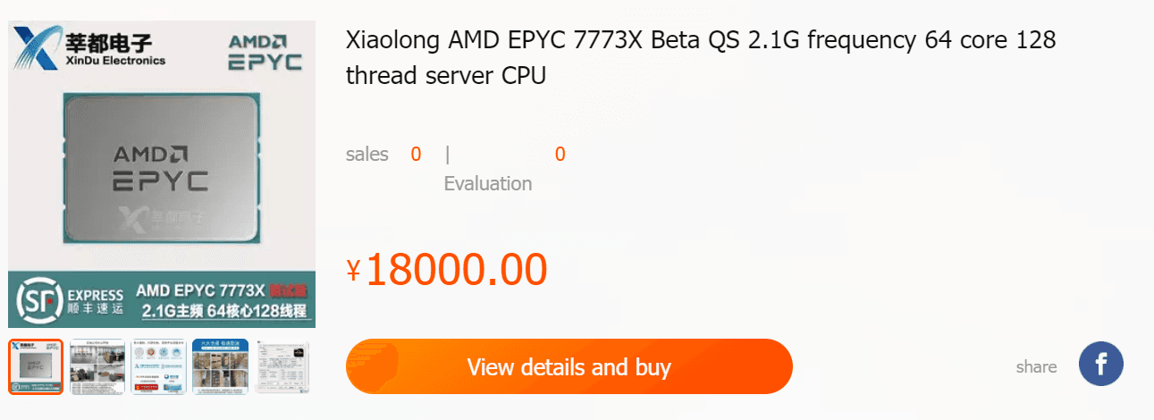 AMD EPYC 7773X Milan-X Flagship CPU Benchmarked In Dual-Socket ...
