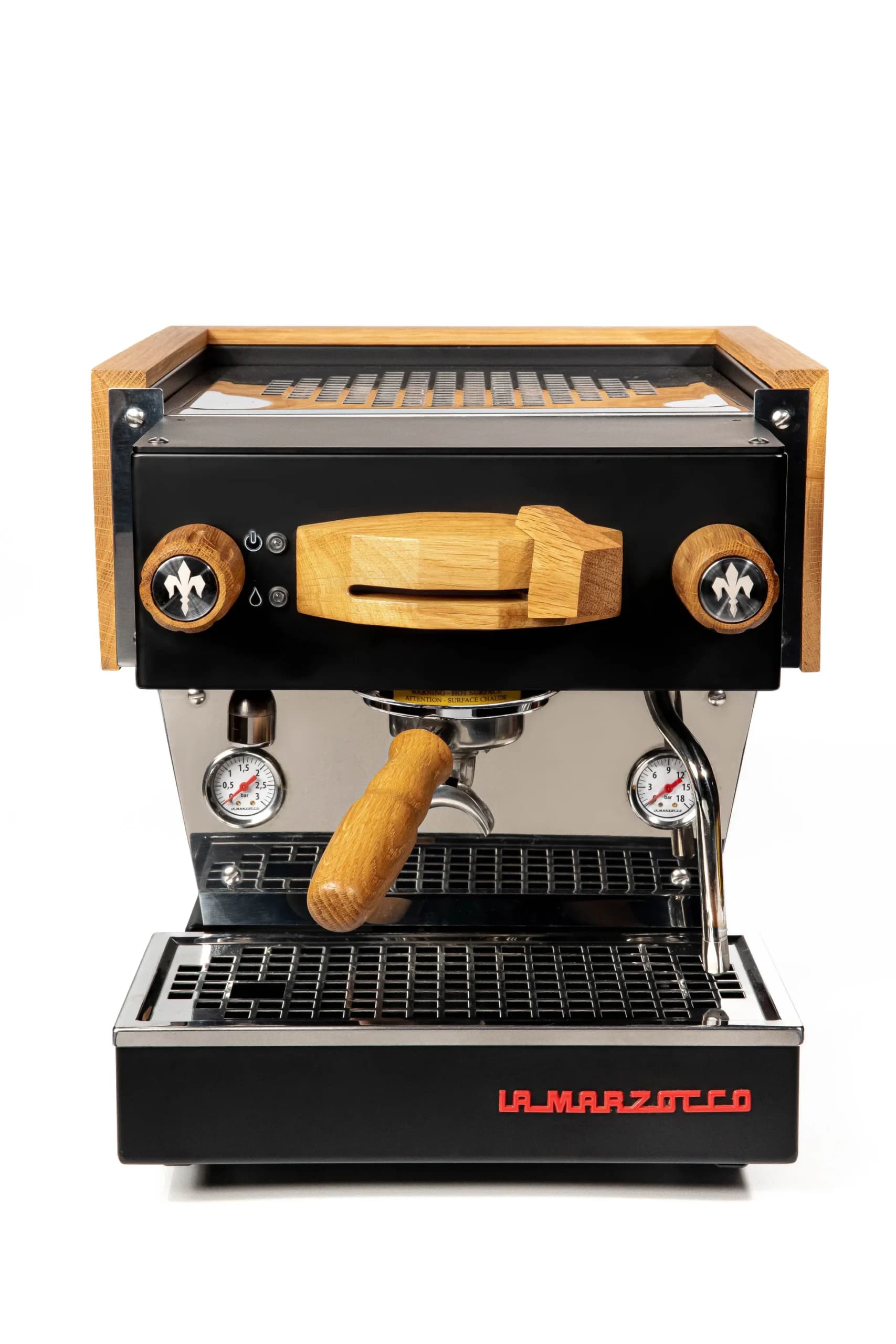 LA MARZOCCO LINEA MINI 1 GROUP SIDE PANELS (OAK) - Caffeinated