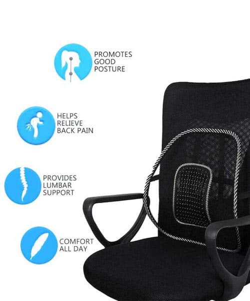 Lumbar Back Support Mesh Seat Cushion Pakistan