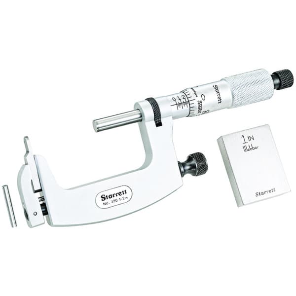 220XRL-2 Starrett Mul-T-Anvil Micrometer / Range 0-2″ – Collins Tools ...