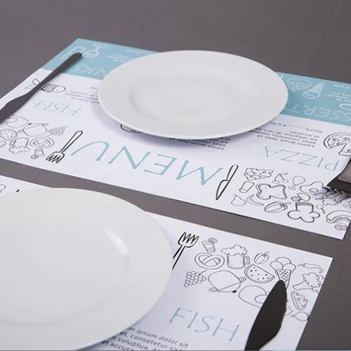 Custom Paper Placemats: Protect Table And Promote Your Brand