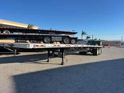 2018 Manac 45 COMBINATION SLIDING TANDEM FLATBED Flatbed Trailer For ...