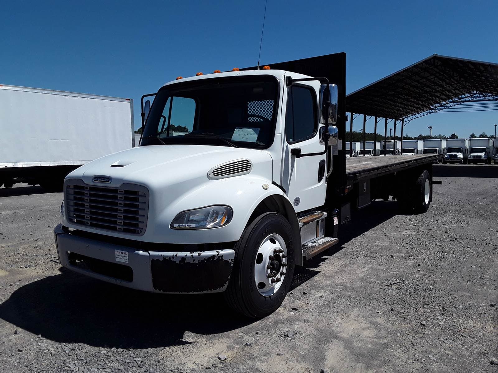 2015 Freightliner M2 106 24 ft Flatbed Truck - 240HP, 5 For Sale ...