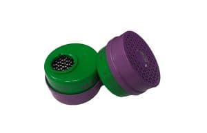 COMBINATION AMMONIA/METHYLAMINE & P100 CARTRIDGE 60/BOX - Dentec Safety ...