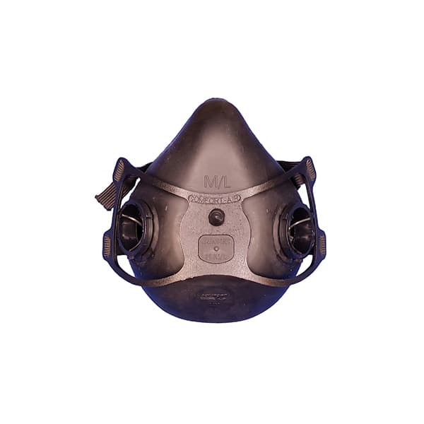 COMFORT-AIR®Nx SERIES 400 BLACK ELASTOMERIC RUBBER HALF MASK W/O ...