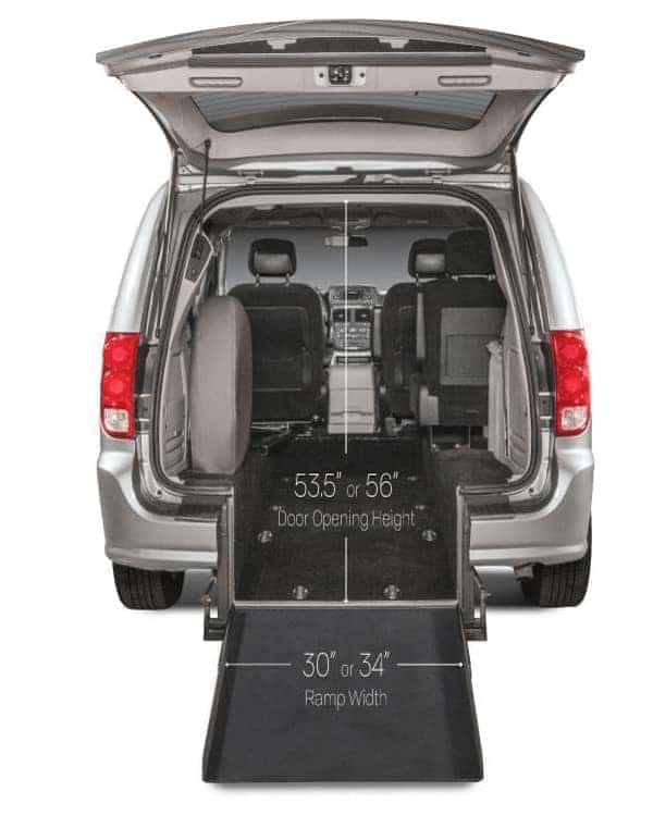 Wheelchair-Accessible Dodge Grand Caravan Interior - Freedom Motors USA