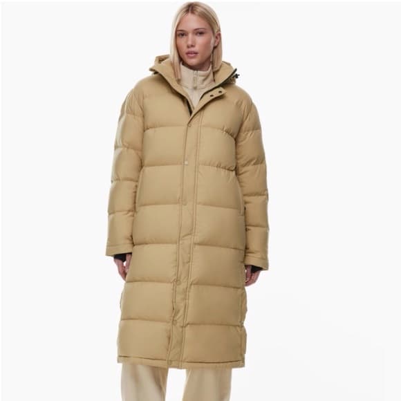 Aritzia | Jackets & Coats | Aritzia The Super Puff Long Earthy Beige ...