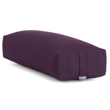 Buy Halfmoon Rectangular Yoga Bolster Aubergine at Well.ca | Free ...