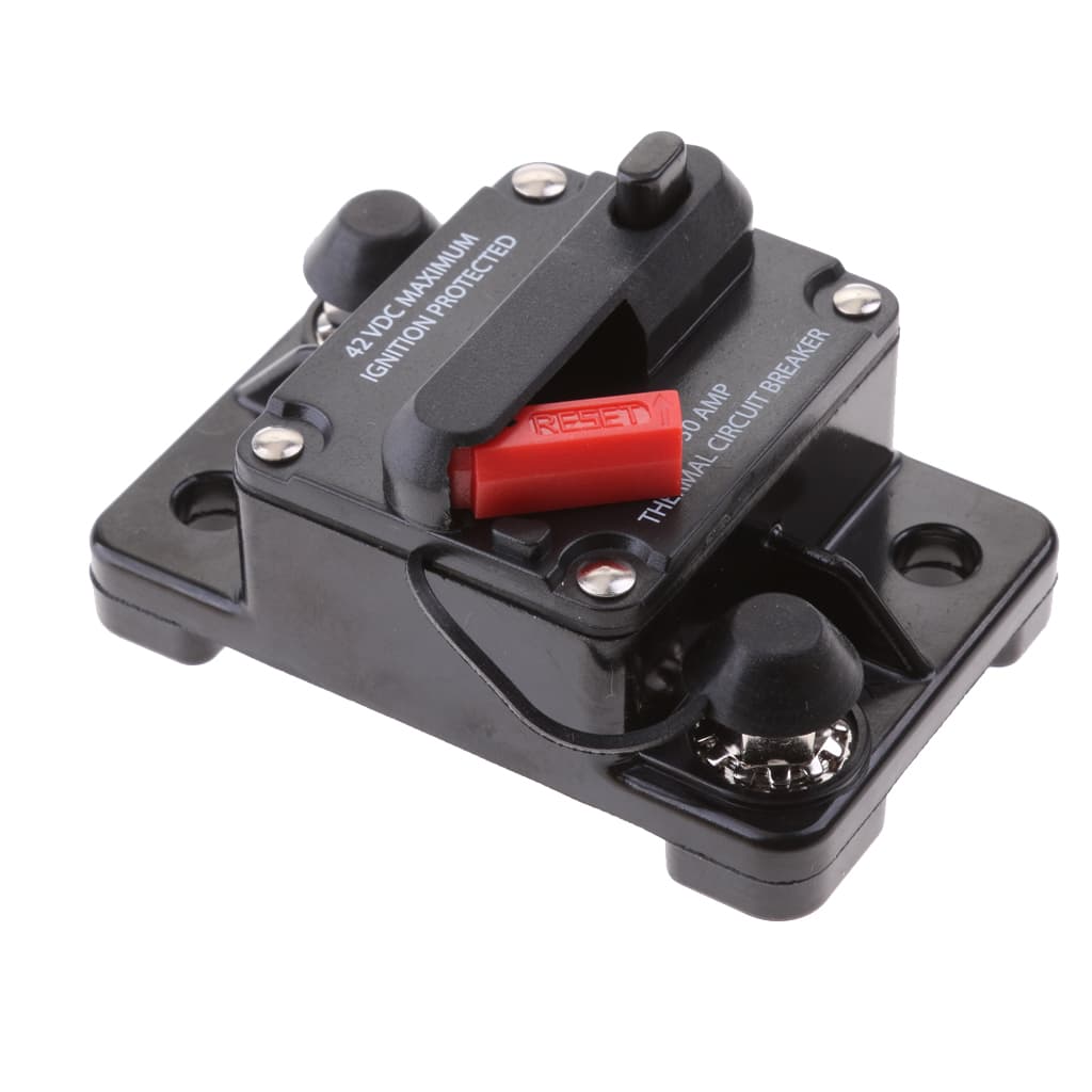 50 Amp Manual Reset Circuit Breaker Switch 12V-42V Car SUV Marine Boat ...