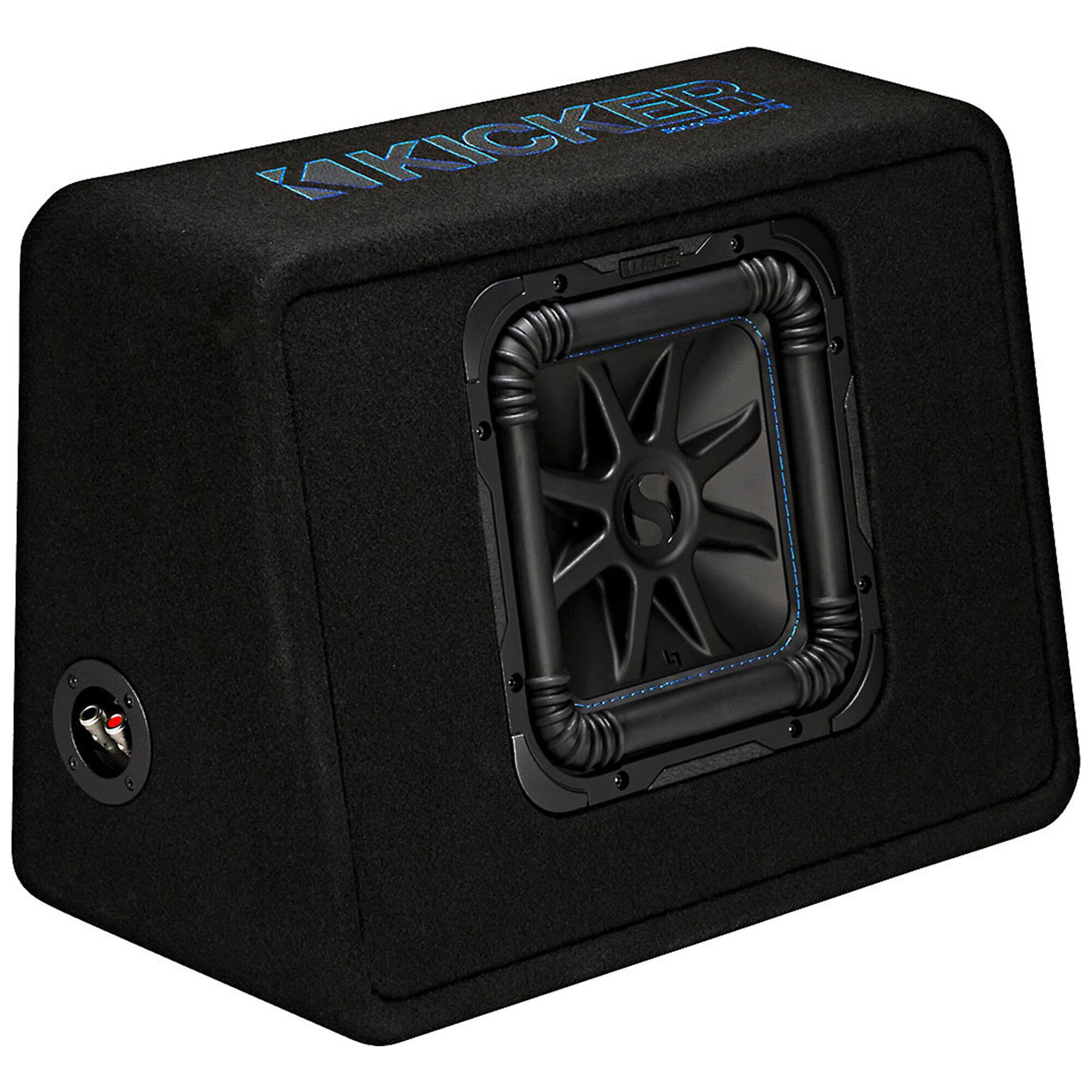 Kicker Ported enclosure with one Solo-Baric L7S Series 2-ohm 10 ...