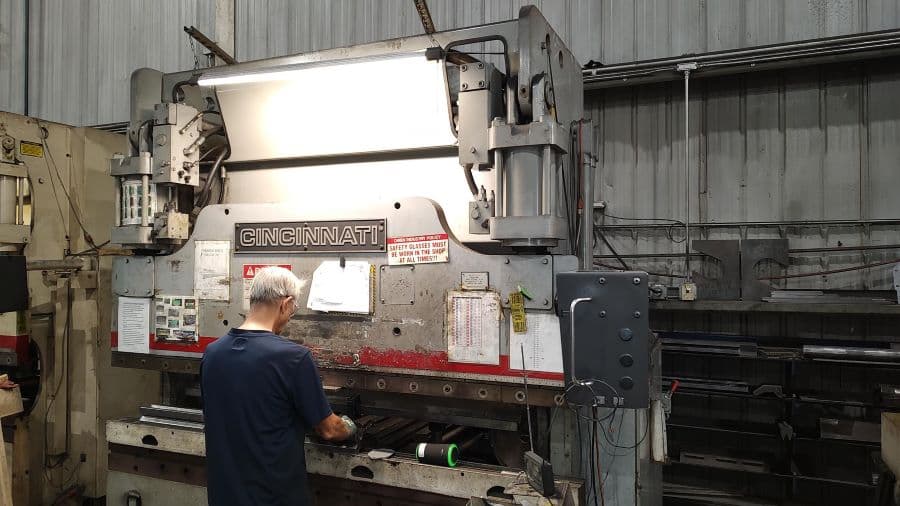 90 Ton x 8' Cincinnati Proform 90PF6 Press Brake, 2011 #779 | Elite ...