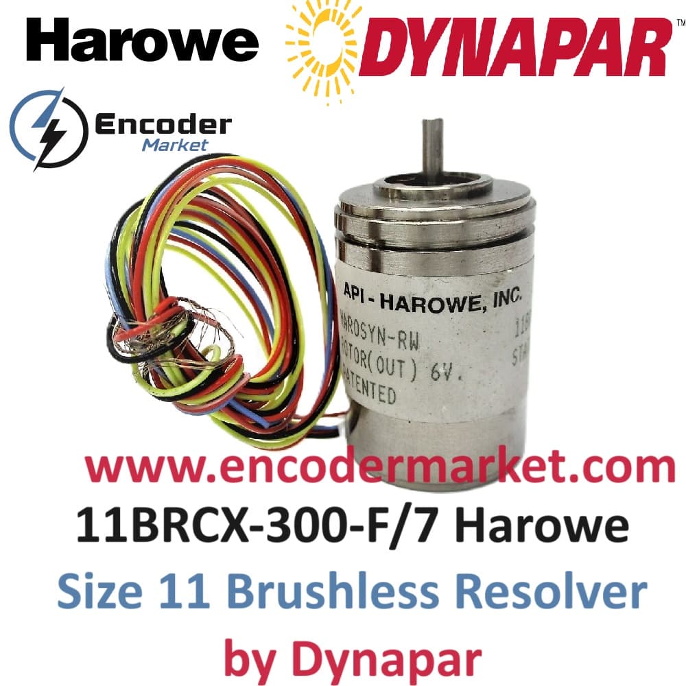 11BRCX-300-F/7 Harowe Size 11 Brushless Resolver by Dynapar - Encoder ...