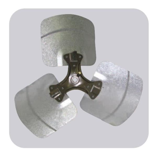 Revcor R32407 24 in, 3 Blade, Aluminum Fan Blade, 26 Degrees, 1/2 in ...