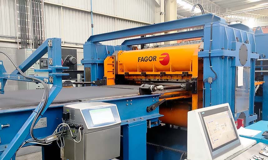Automated cut to length line for Serviacero - Fagor Arrasate