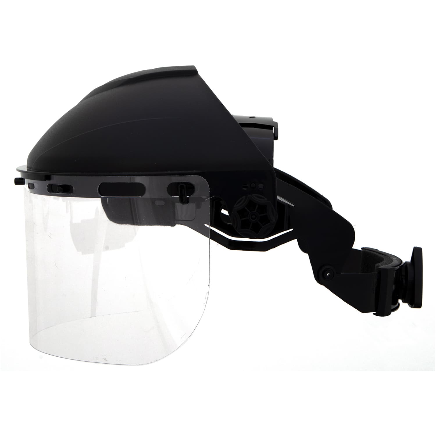 Pyramex S1020HS Polycarbonate Half Face Shield - Clear (Headgear Sold ...