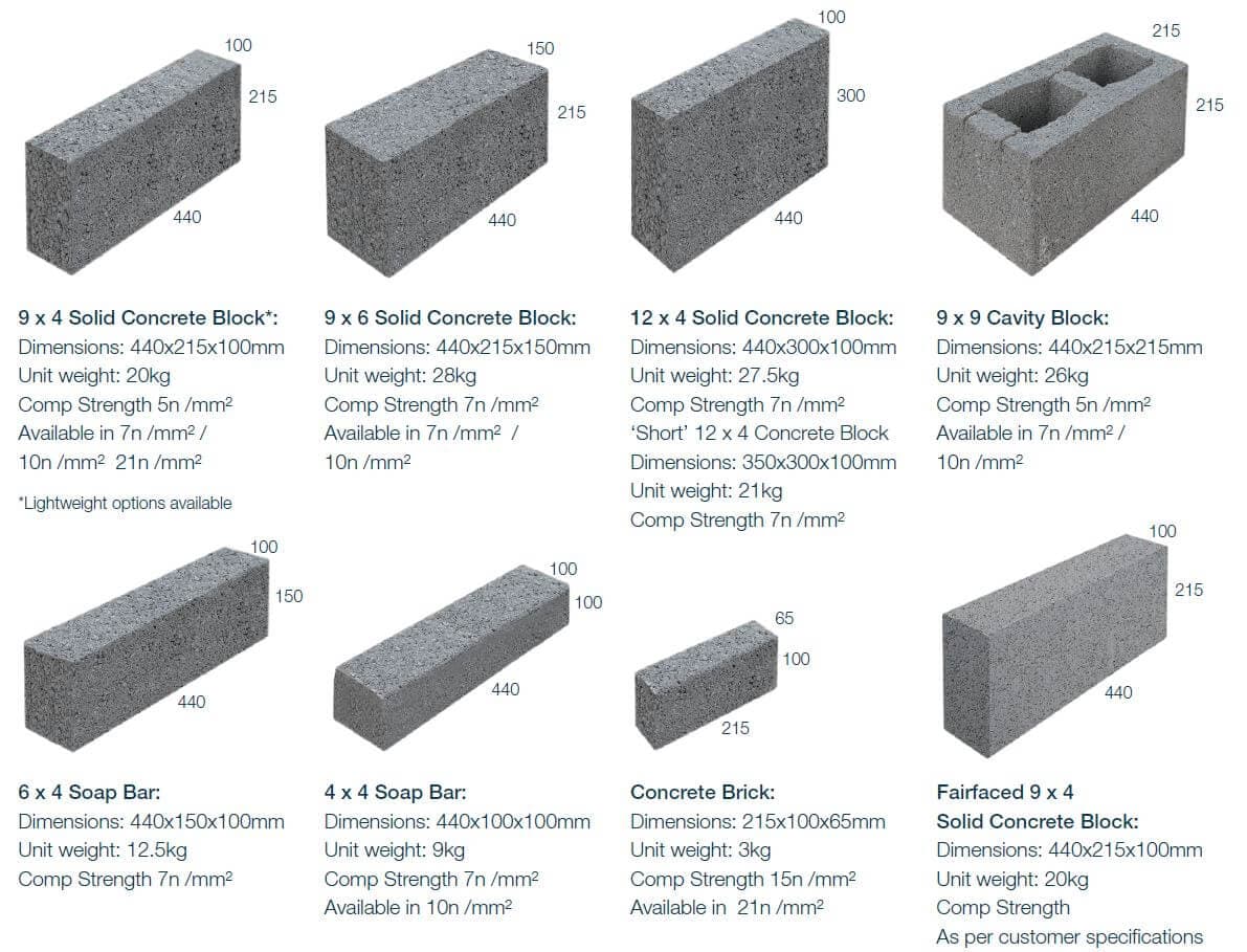 Concrete Building Bricks