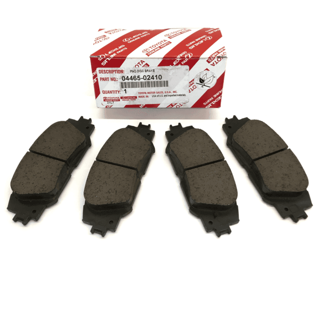 2014-2019 COROLLA FRONT Brake Pads Genuine Toyota 04465-02410 – Genuine ...