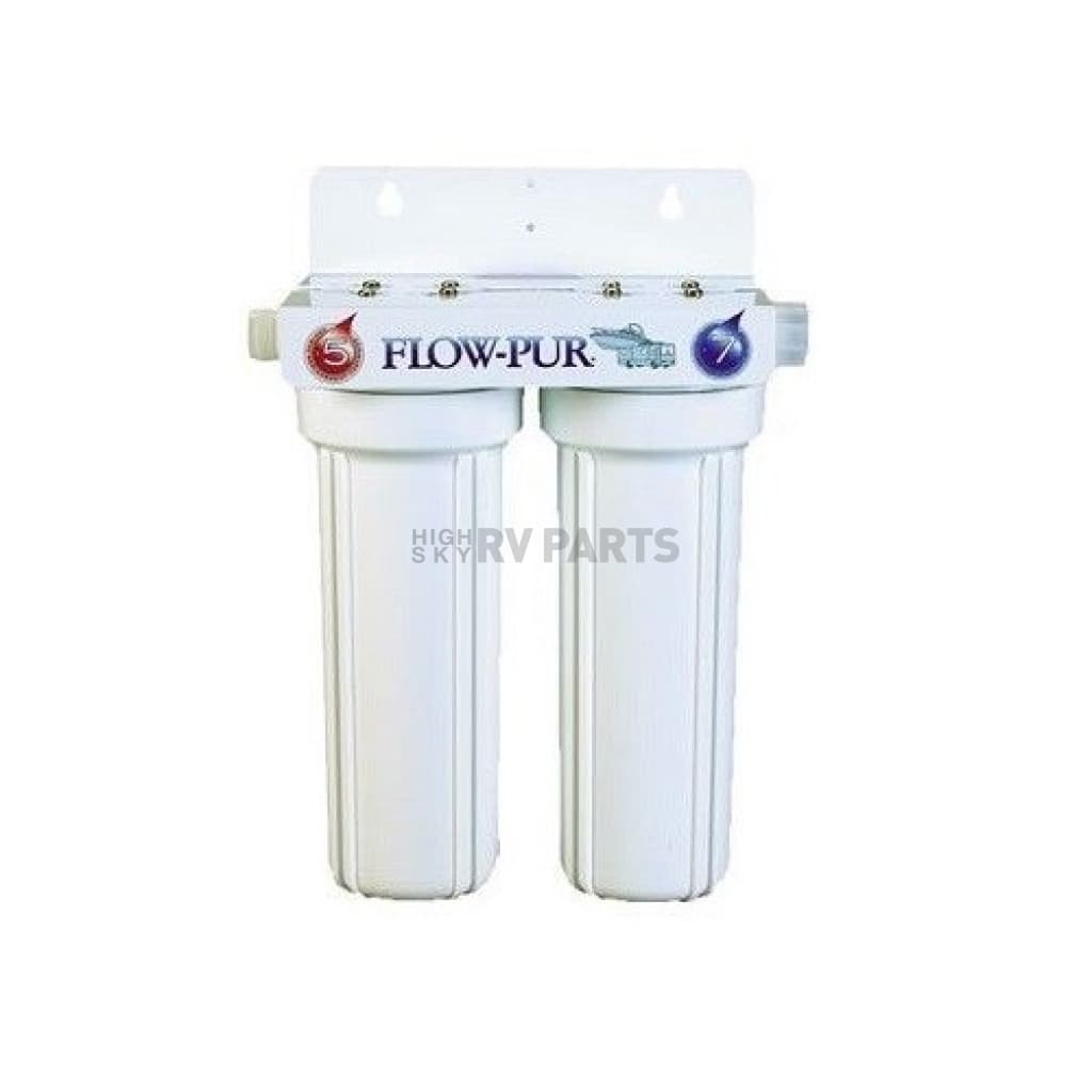 FlowPur/Watts Exterior Dual Water Filter System - POE12DSA1KDF ...