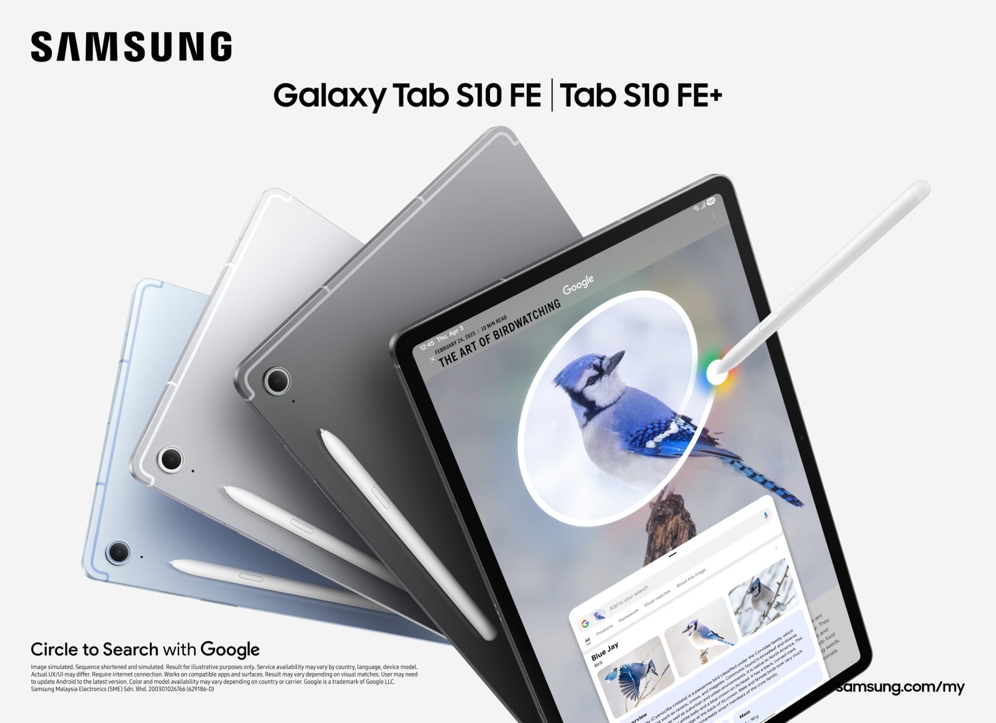 New Samsung Galaxy Tab S10 FE series tablets with Exynos 1580 CPUs make ...