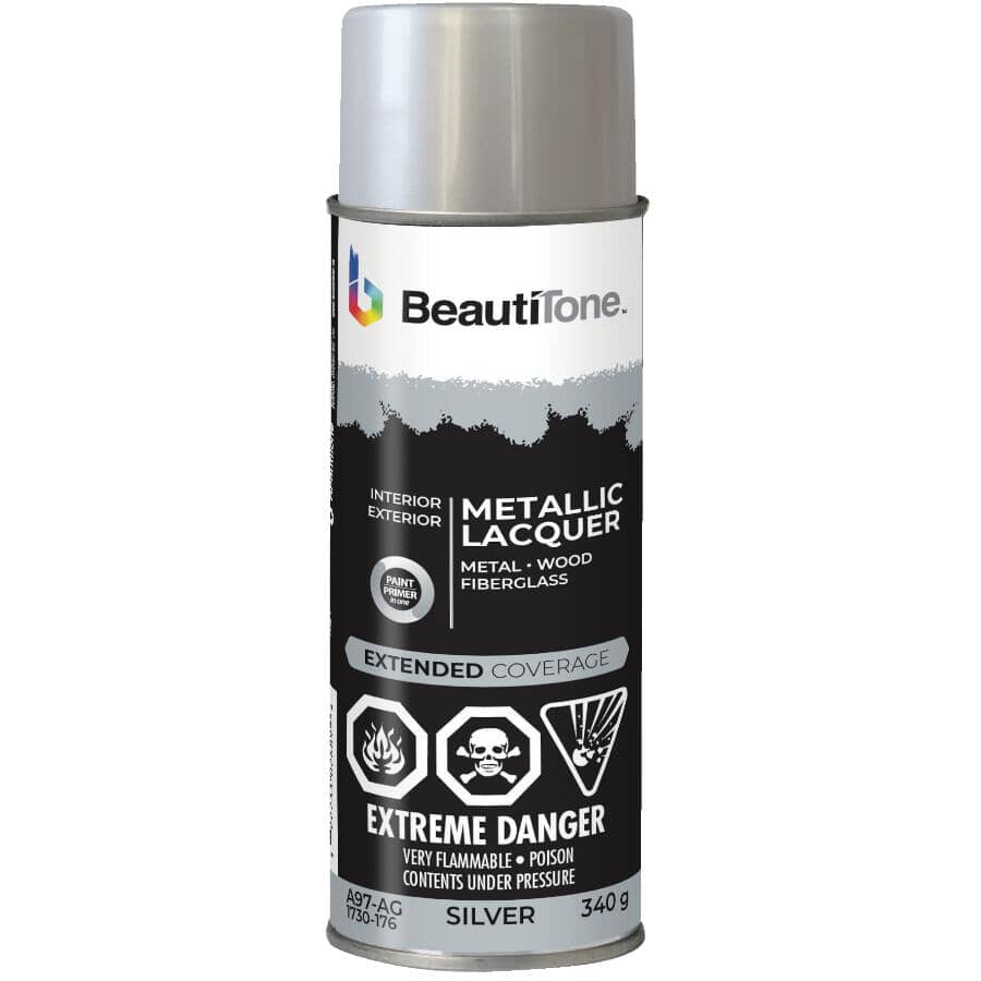 BEAUTITONE Metallic Lacquer Spray Paint | Home Hardware