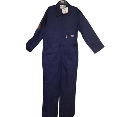 Rasco Flame Resistant Navy Blue Coveralls 48 Tall NFPA Approved New ...