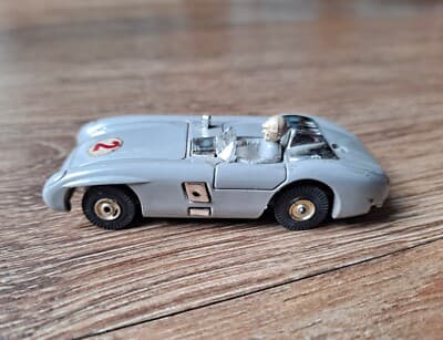 Vintage Rare Aurora Type Atlas #1352 Mercedes Benz 300 HO Slot Car Runs ...