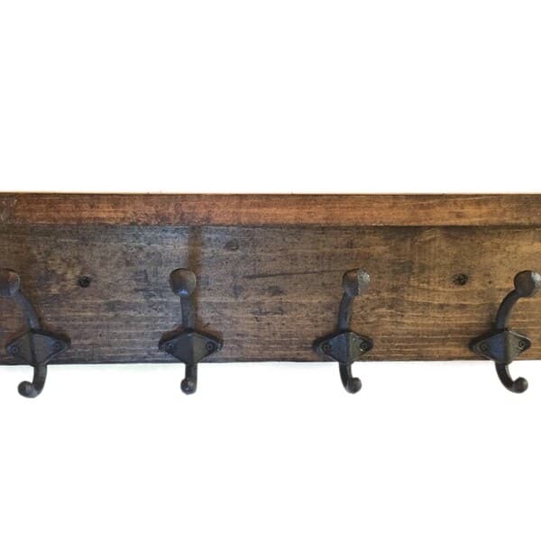 Rustic Coat Rack - Etsy