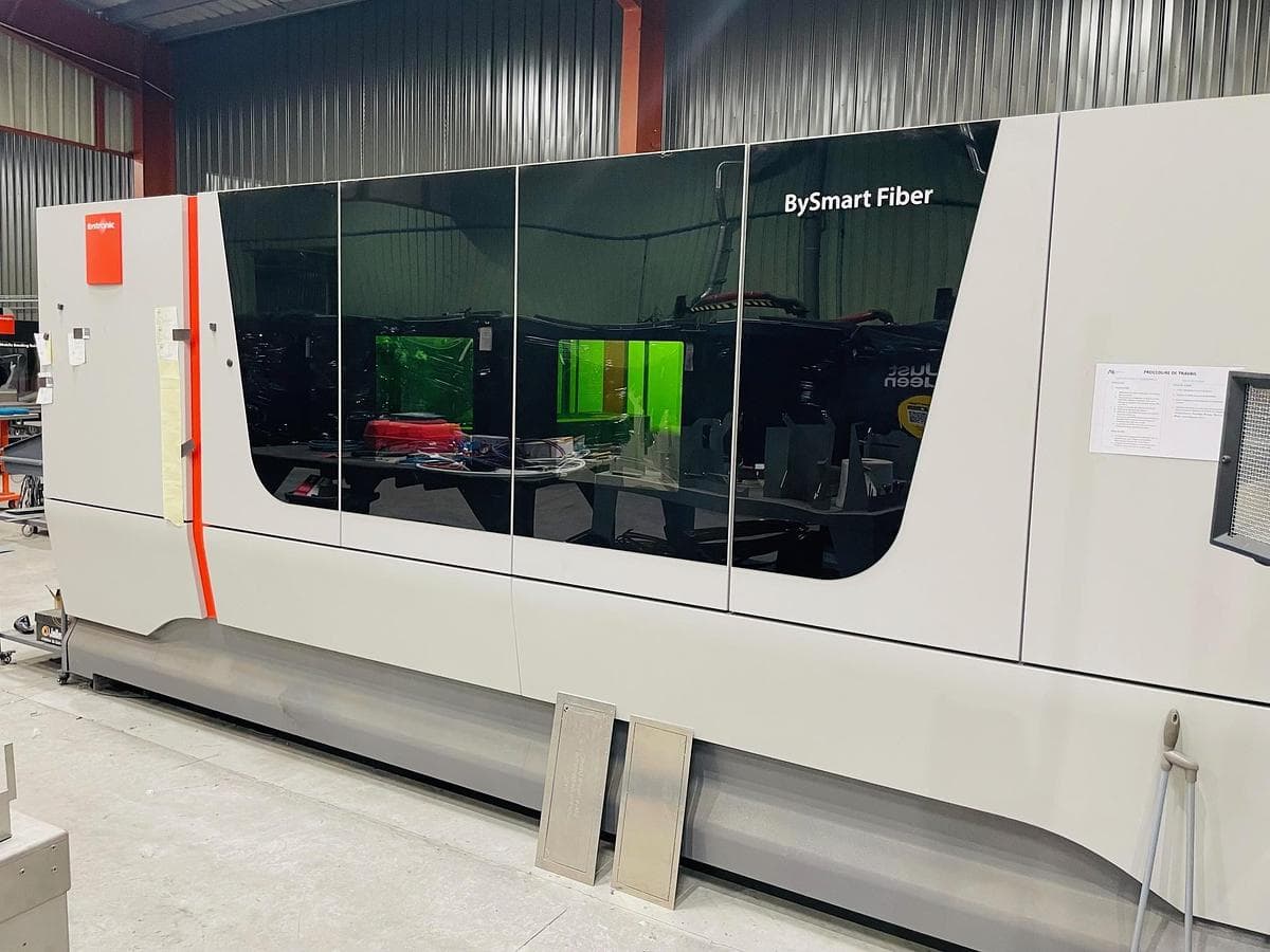 Used 2021 BYSTRONIC BySmart Fiber 3015 Fiber 3KW + ByTrans extended ...