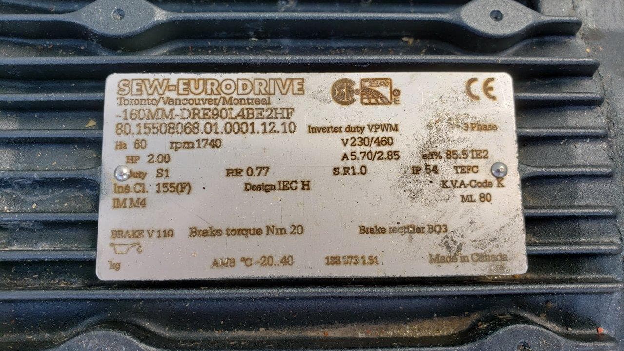 SEW-Eurodrive DRE Series Brake Motor