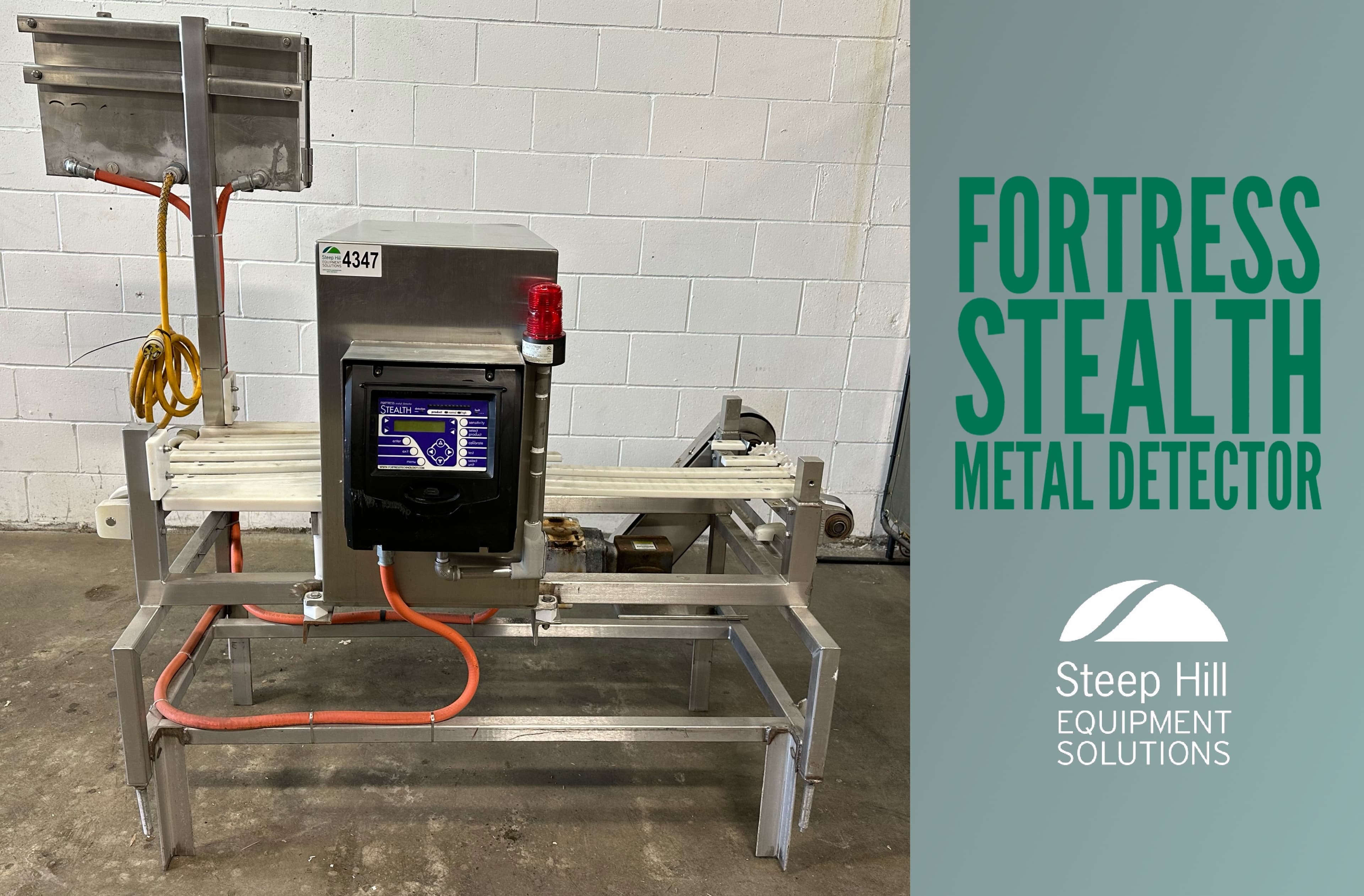 Used Fortress Stealth Metal Detector for Sale at Steep Hill Equipment ...