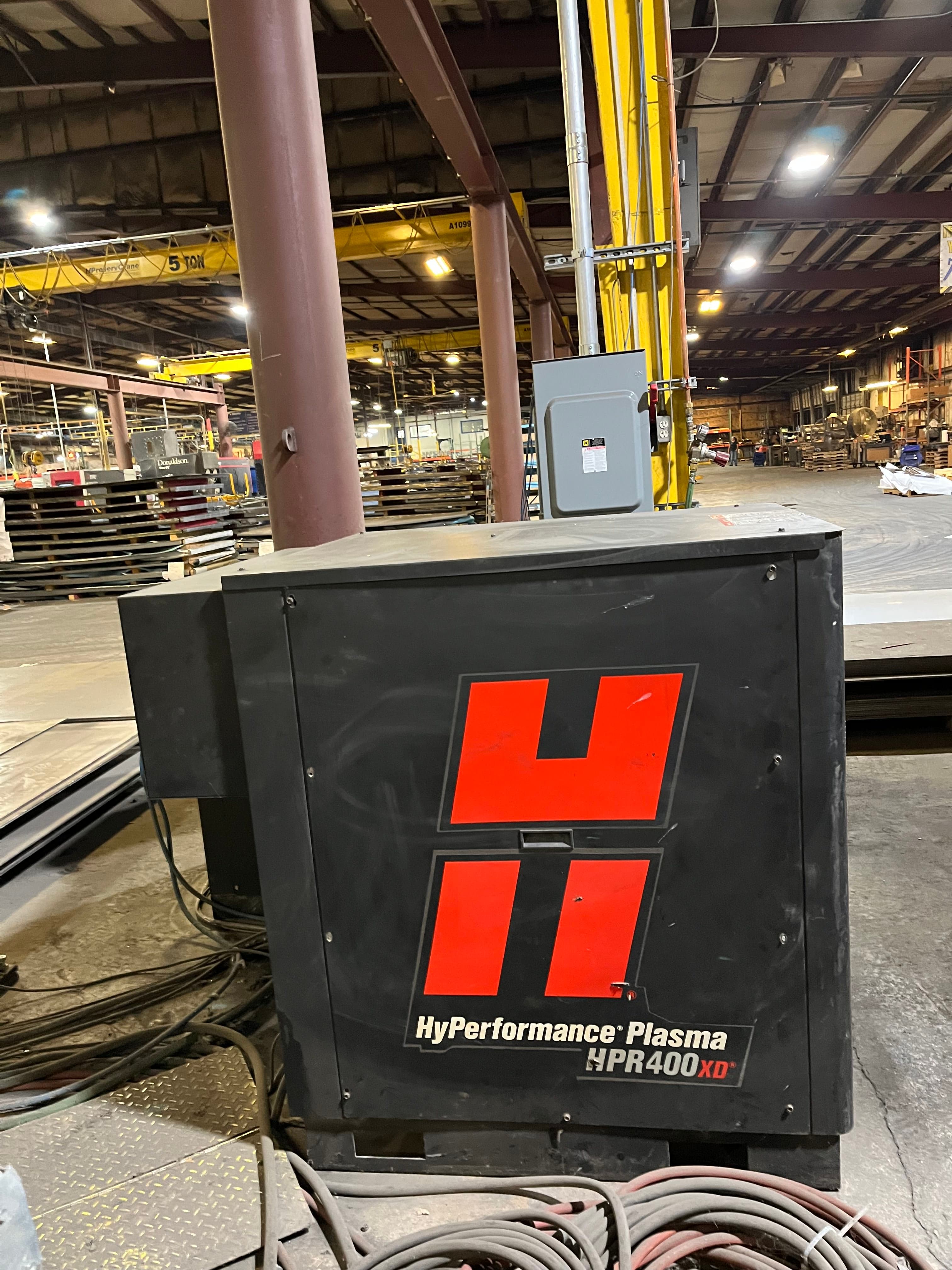 Used 2015 Alltra 10’ x 24’ Plasma Cutting System with Bevel Head and ...