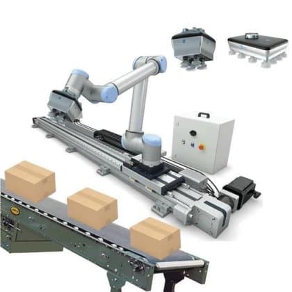 Robotic Handling Solution Universal Robot UR10 UR20 With Vacunm Gripper ...