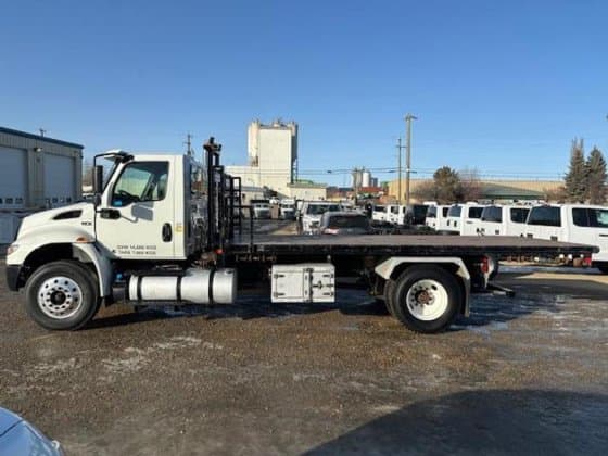 2020 International MV607 with Kargo King Roll Off Deck System in ...