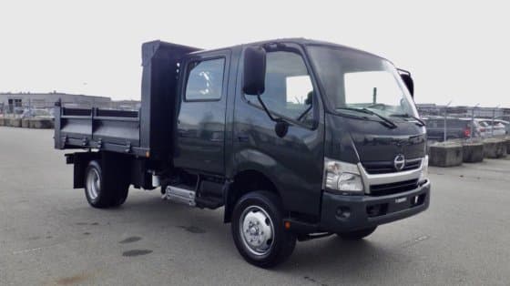 2015 Hino 195 Crew Cab Dump Truck Diesel Dually, Serial ...