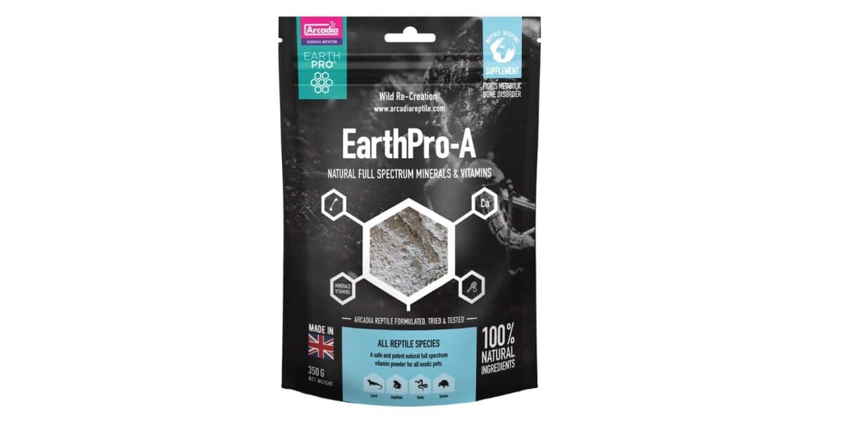 Arcadia | EarthPro A | Vedléssegítő komplex B-vitamin hüllők számára ...