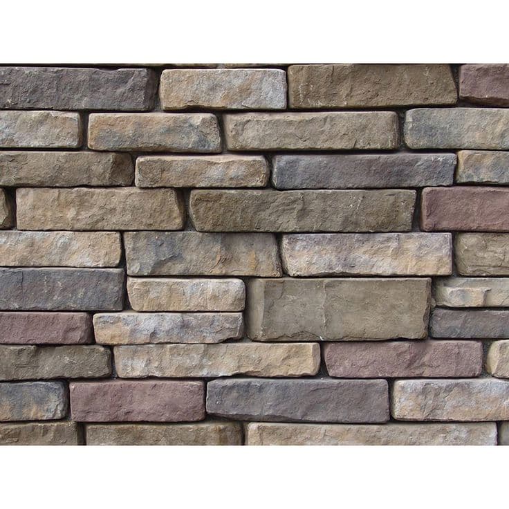 Ply Gem Stone Ledgestone 10-sq ft Sherwood Faux Stone Veneer | Faux ...
