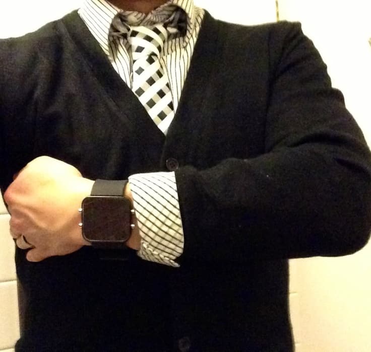 Retreez Classic Check Woven Microfiber Tie. | Doublju, Button cardigan ...