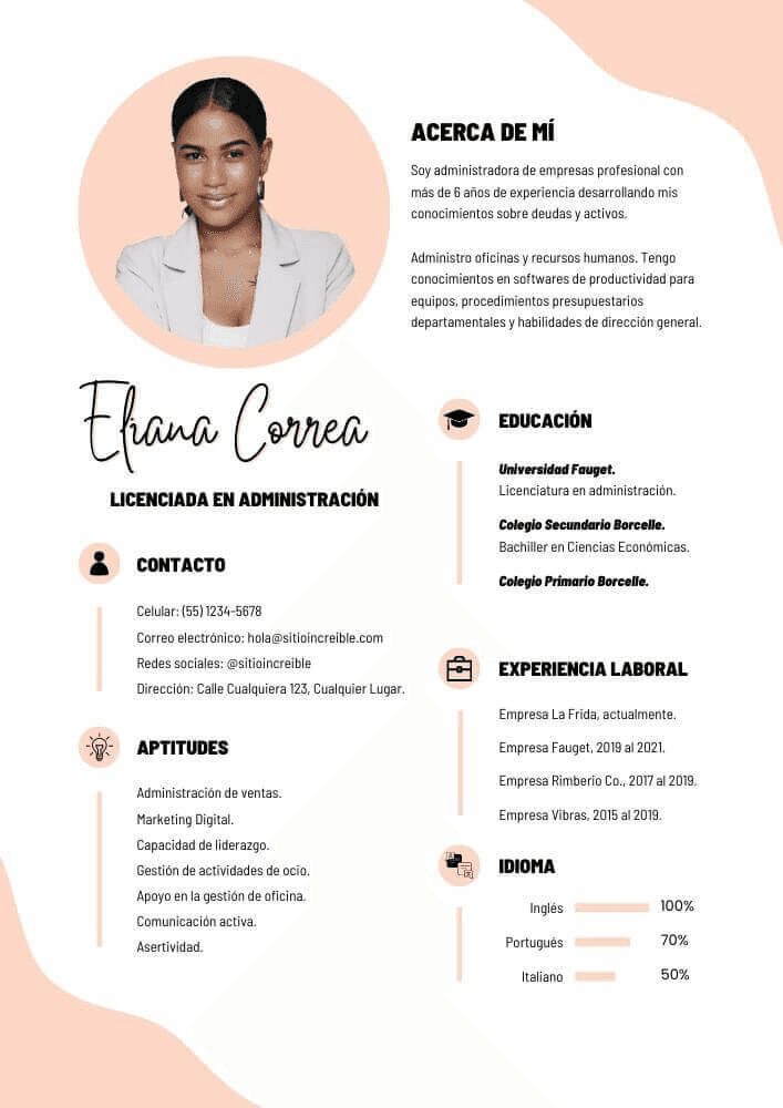 Plantillas Curriculum Vitae Gratis para Descargar
