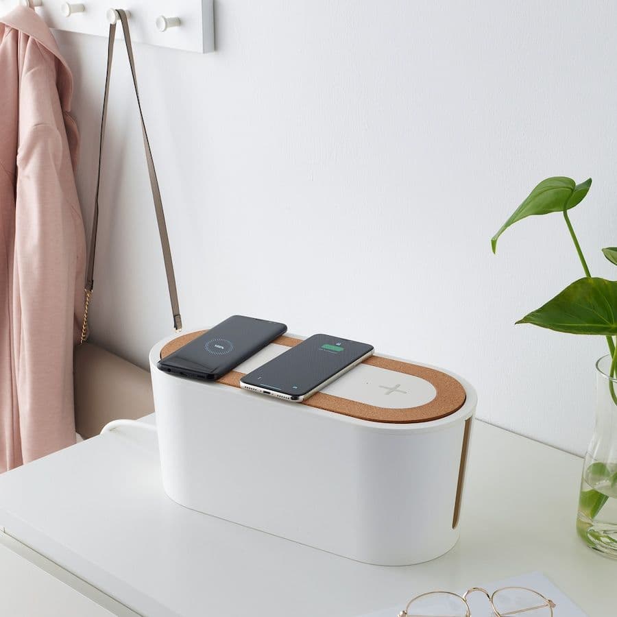Romma cable management box with lid white ikea – Artofit