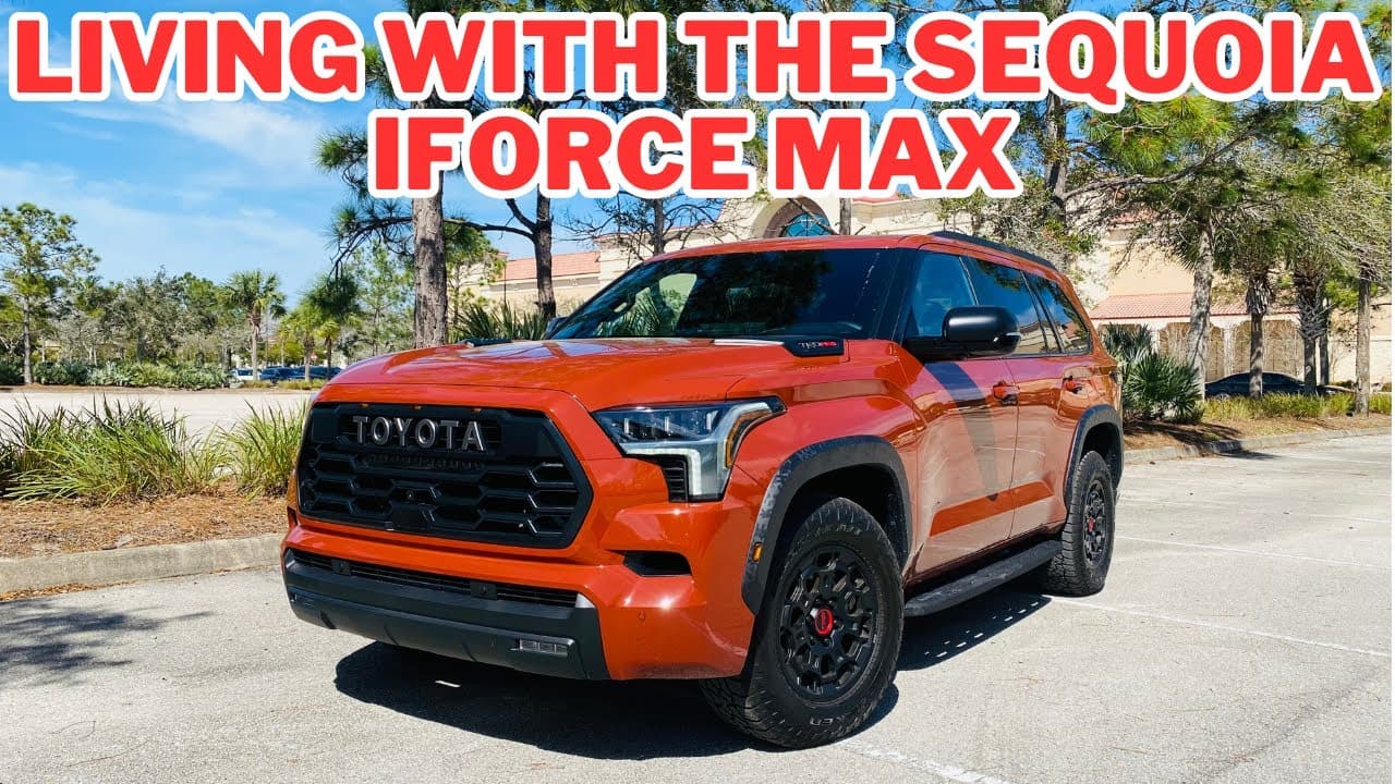 2024 Toyota Sequoia Review- iForce Max is here -- Phoenix AZ