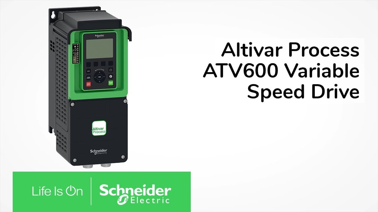 Schneider Electric Altivar Process ATV600 Variable Speed Drive ...