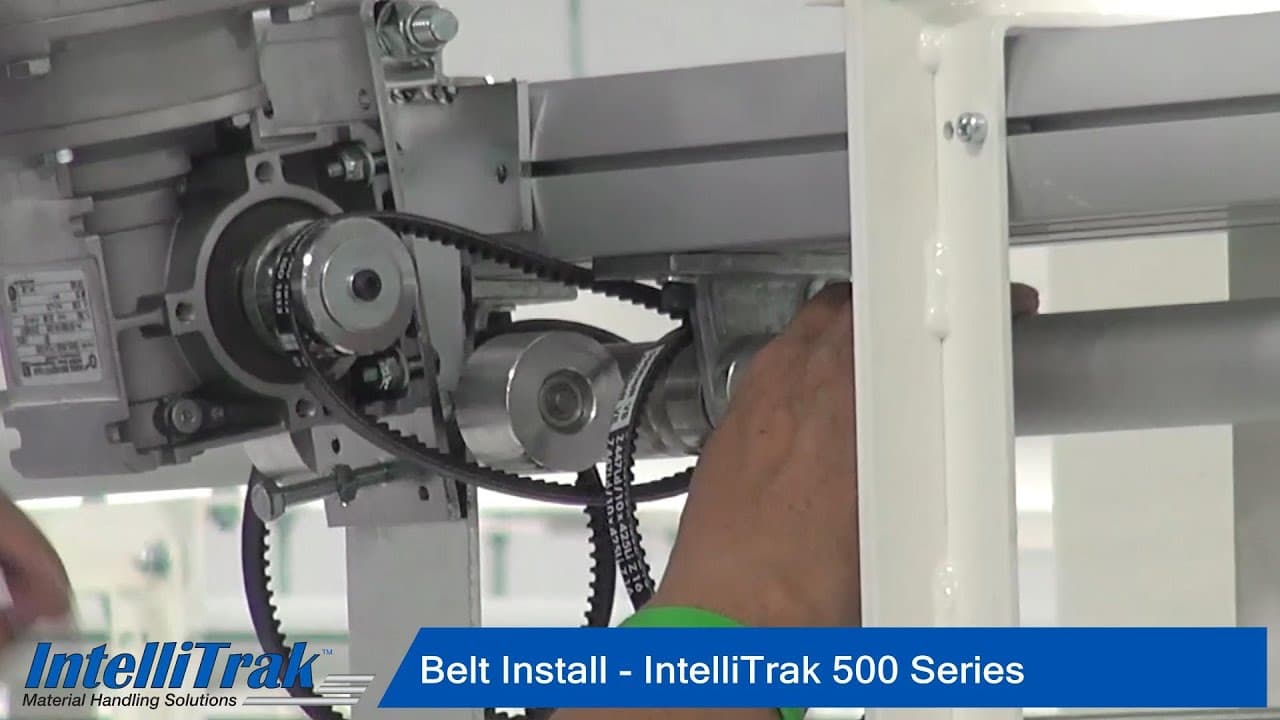 Belt Install - Maintenance Video - IntelliTrak 500 Series Overhead ...