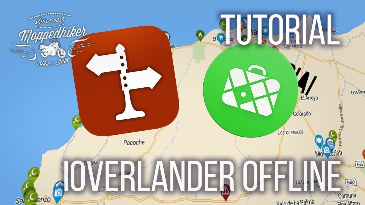 How to get iOverlander POIs offline in maps.me - YouTube