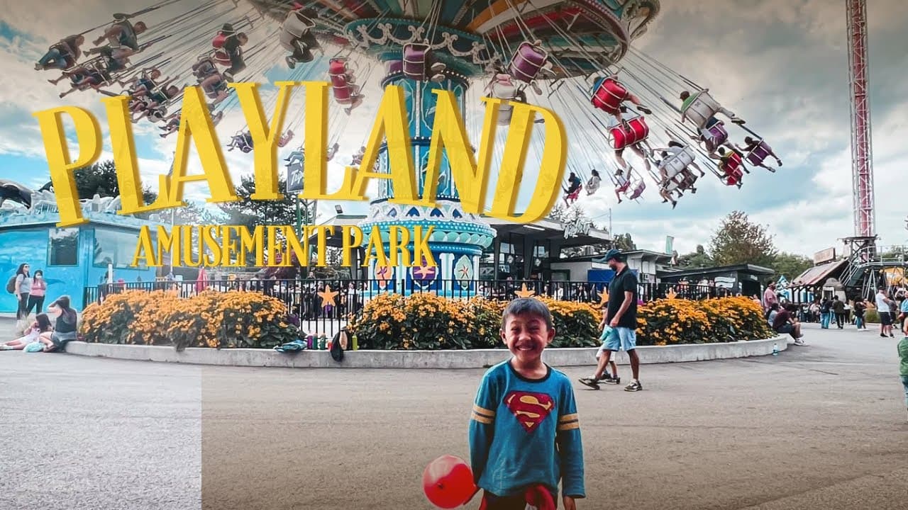 Lets Visit PNE Playland Amusement Park of Vancouver Canada - YouTube