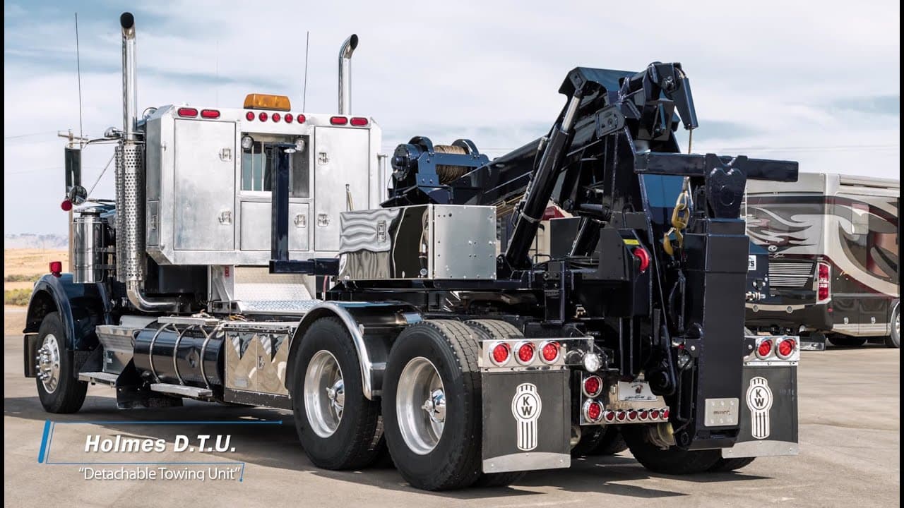 Holmes D.T.U. (Detachable Towing Unit) by Miller Industries - YouTube