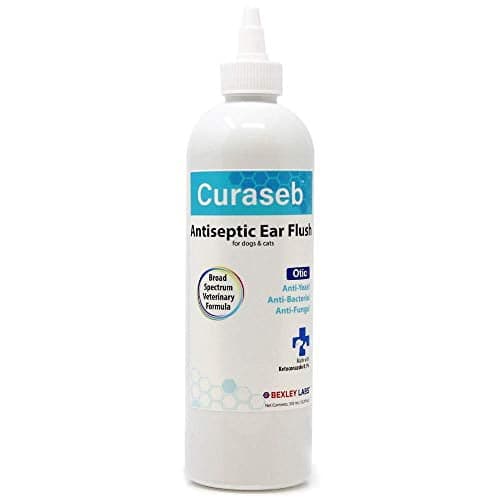 Buy BEXLEY LABS Curaseb Veterinary Cat & Dog Ear Infection Treatment ...