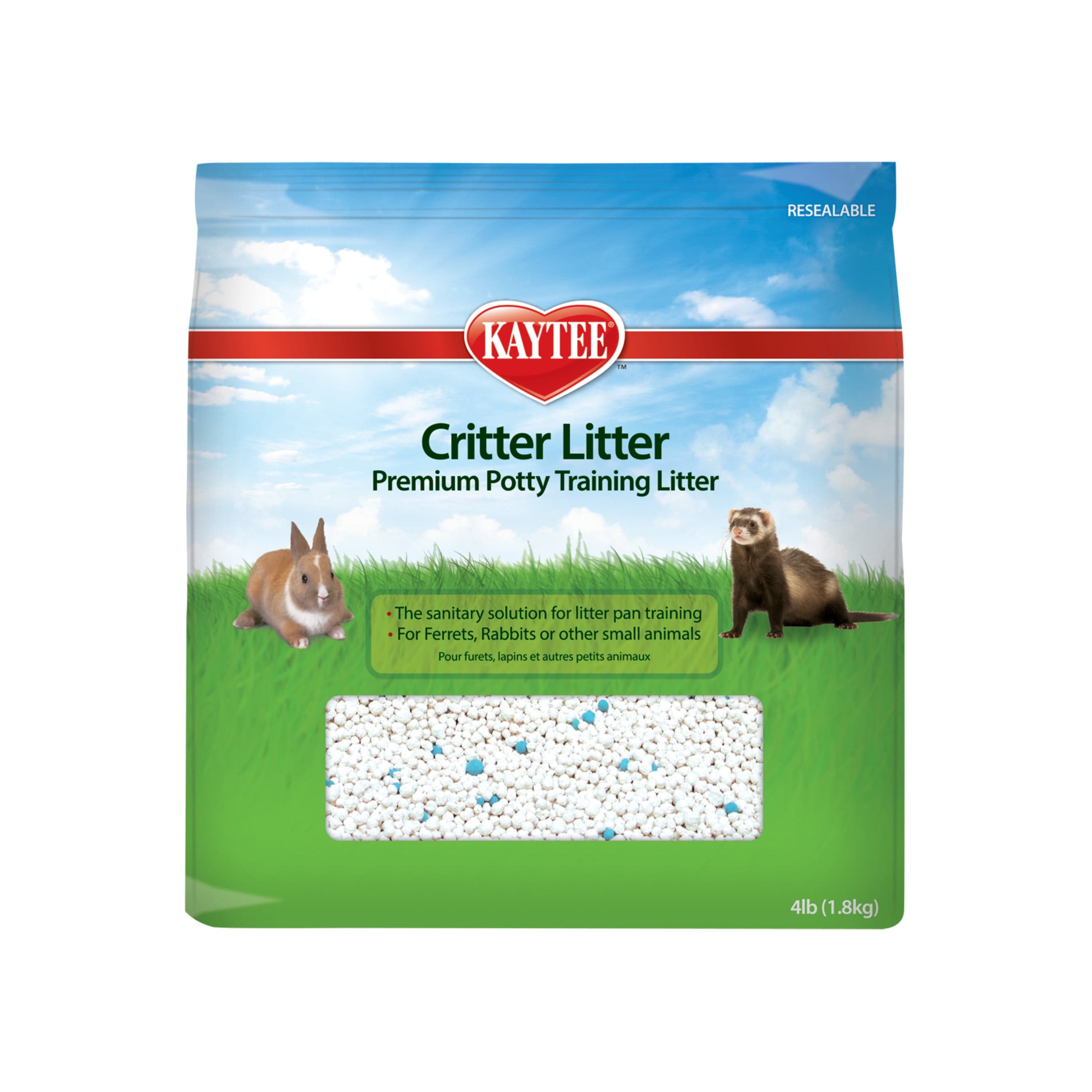 Kaytee Critter Litter Small Animal Premium Potty Training Litter, 4 ...